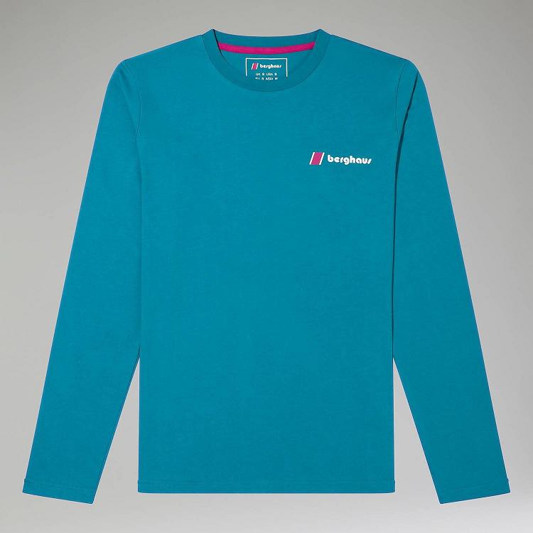 Pánska Tričko Berghaus Organic Modre Slovensko 8479TOQFE